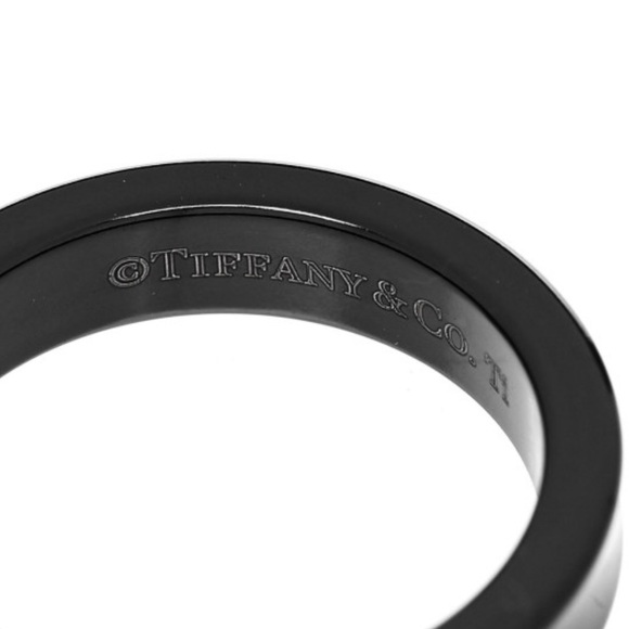 tiffany titanium 4mm 80 37 narror ring - Picture 11 of 12